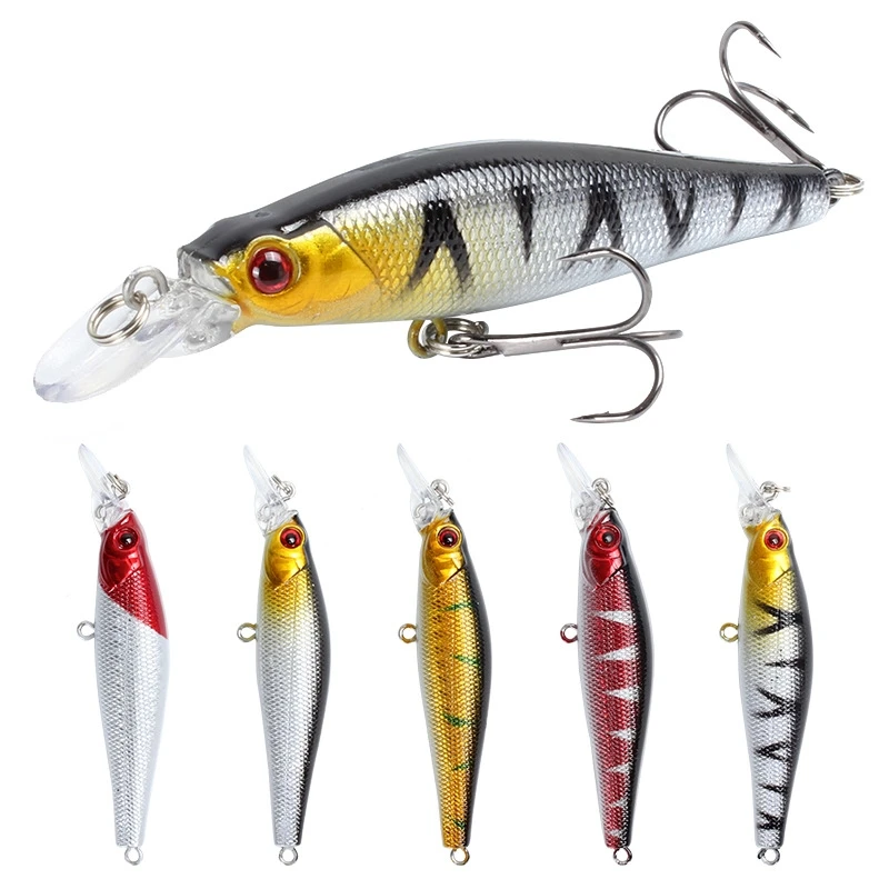 

1pcs Sinking Minnow Fishing Lures 8.5cm 8.2g Hard Artificial Bait Crankbait Pike Wobblers jerkbait Pesca Carp Fishing Tackle