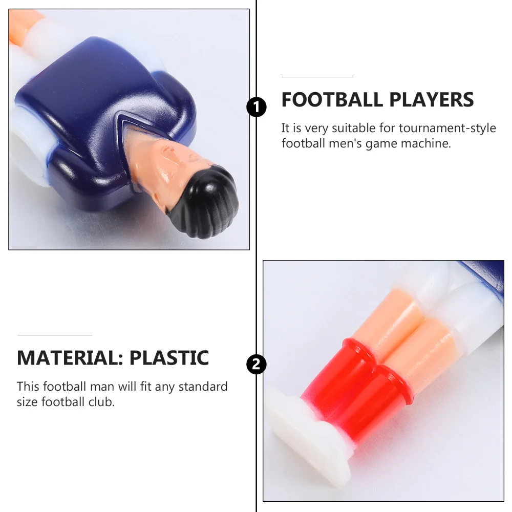 

11 Pcs Creative Football Men Adorable Soccer Players Football Table Boys