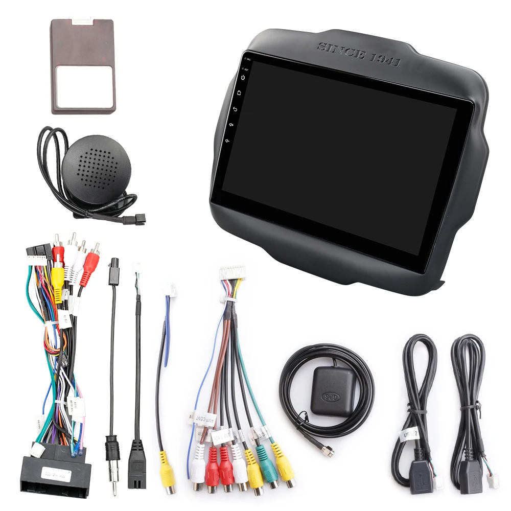 Автомагнитола ISUDAR для Jeep Renegade мультимедийный плеер с GPS стереосистема FM радио