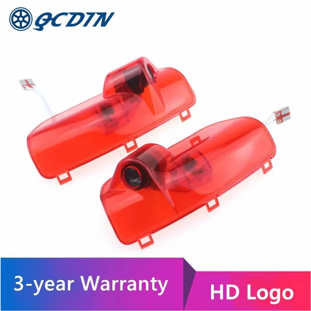 

QCDIN For ELANTRA LED Car Welcome Light Door Logo Projector Light For ELANTRA 4th Gen (HD) 2006-2010 For Avante 2006-2010