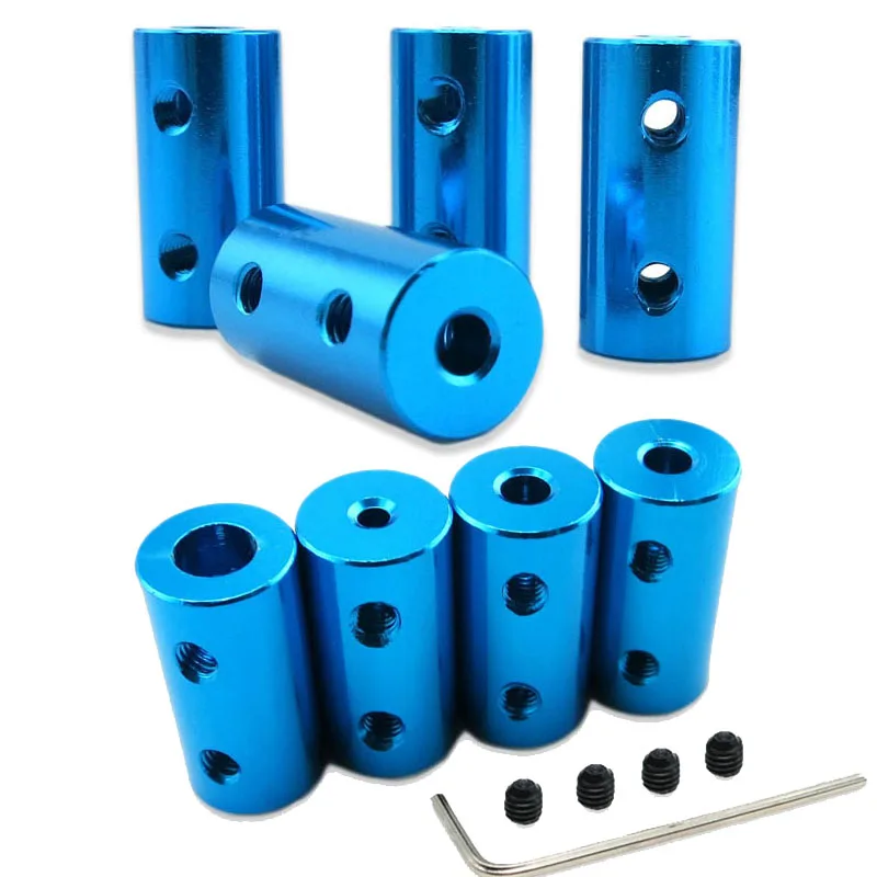 Жесткий соединитель двигателя Соединительная муфта из алюминиевого сплава 10x20