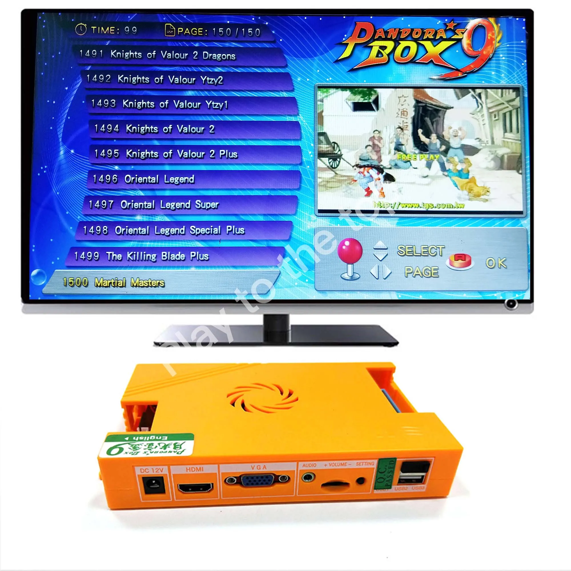 2019 Pandora Box 9 1500 В 1 семейная версия материнская плата для аркадных игр HDMI VGA выход HD