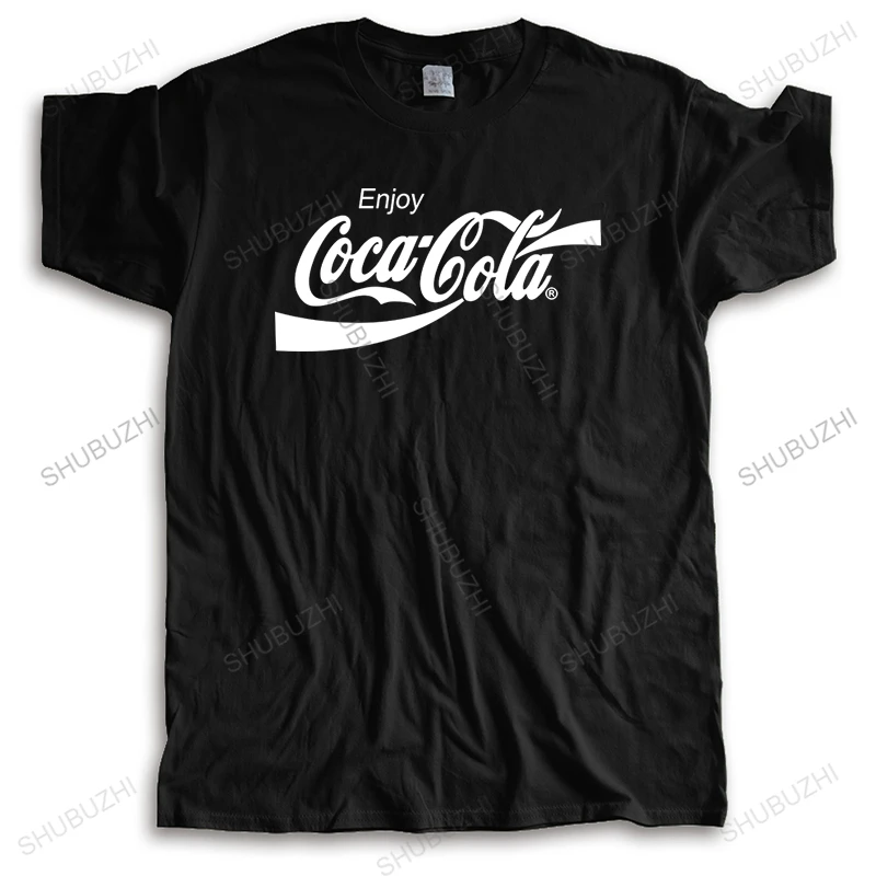 Футболка унисекс хлопковая с принтом Кока-гола в стиле 80-х годов | Мужская одежда