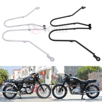motorcycle saddle bag support guard bars side mounts bracket holder for triumph bonneville se t100 t 100 2001 2015 2013 2014