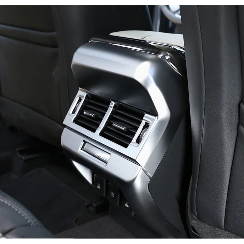 Для Range Rover Sport L551 2020 ABS Хромированная задняя воздуха на выходе Vent защитная рамка