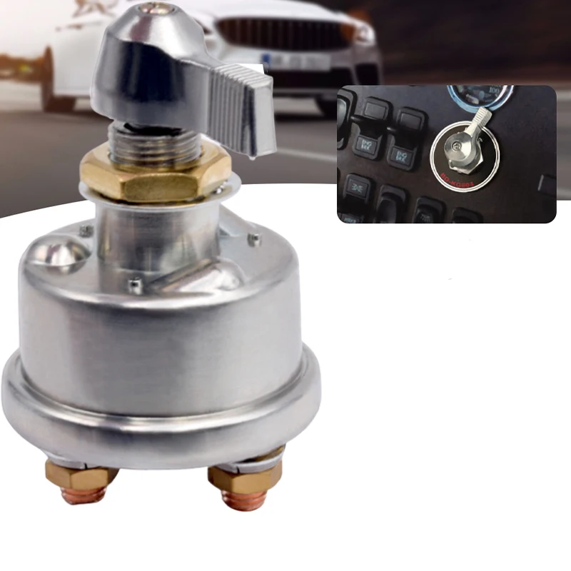 Изолятор переключателя батареи автомобиля отключить главный переключатель 12 В 24