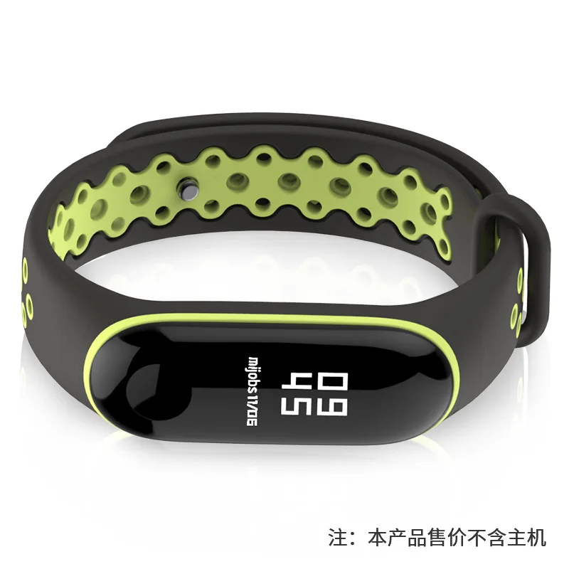 Браслет для xiaomi mi Band 3 4 ремешок спортивных часов Силиконовый Для band браслет |