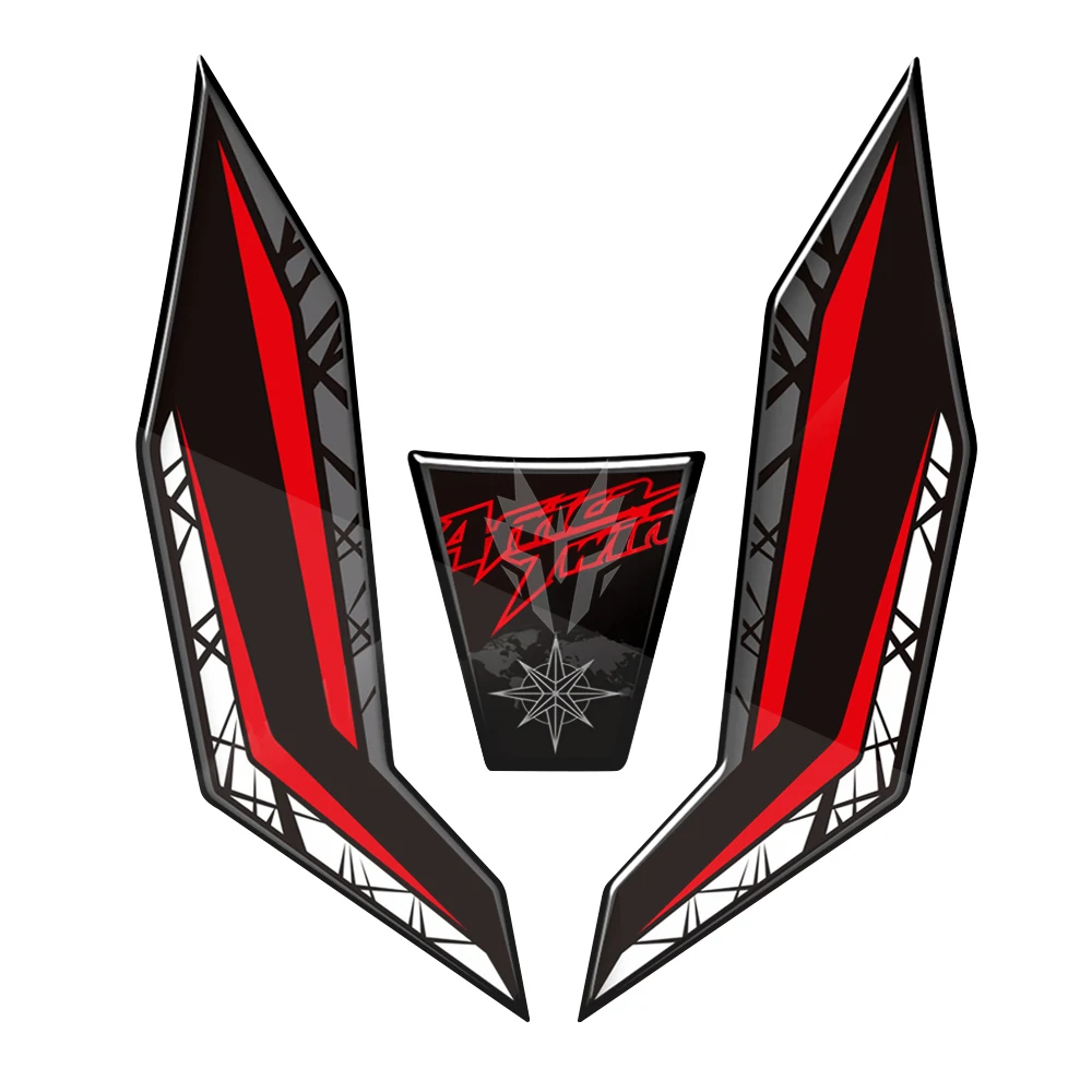 For Honda Africa Twin 2016-2019 Motorcycle Front Fairing Protection Decals 3D Resin | Автомобили и мотоциклы
