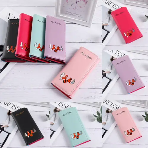 UK Для женщин дамы денежный короткий бумажник держатель для карт на молнии