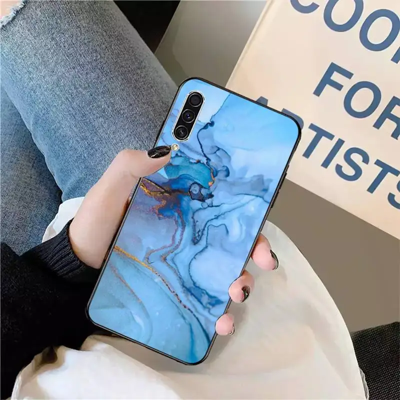 

Marble pattern Phone Case For Samsung galaxy S 9 10 20 A 10 21 30 31 40 50 51 71 s note 20 j 4 2018 plus
