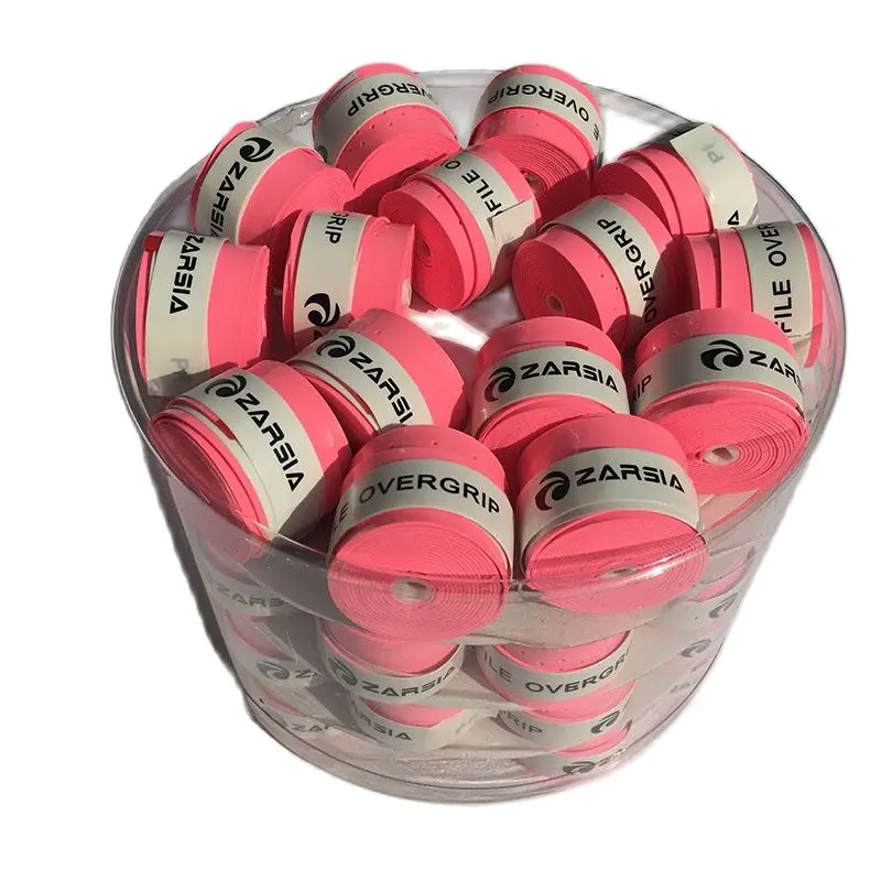 Бесплатная доставка ZARSIA (розовый) липкая ручка для тенниса бадминтона ракетка