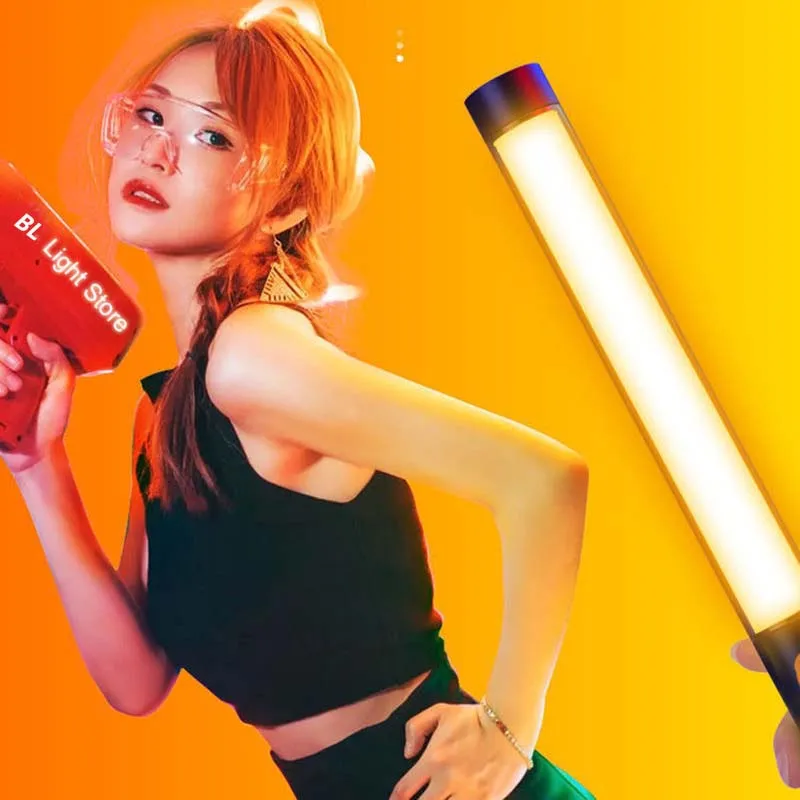 Photographic LED Fill Light RGB Colorful Atmosphere Portable Lighting Stick Handheld Selfie Lamp 2000mAH Rechargeable |