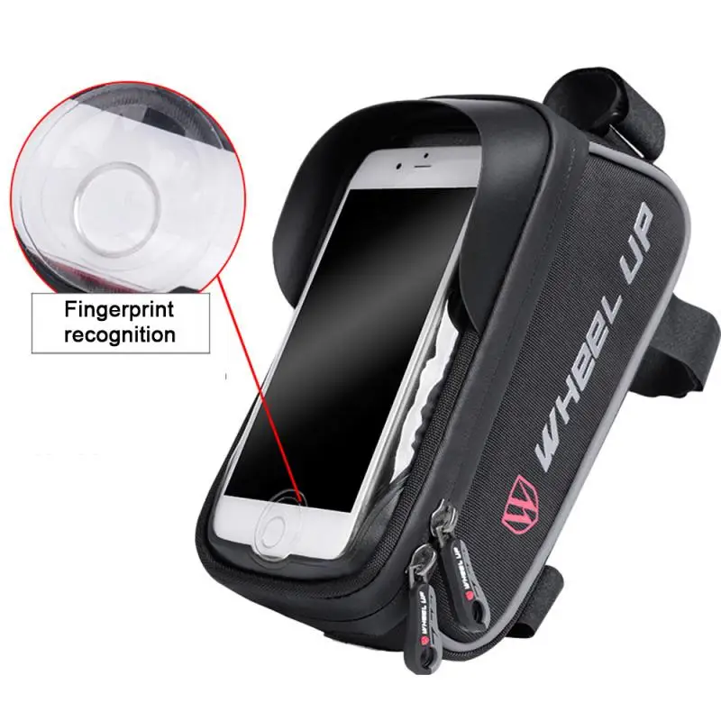 

Колесо Велосипеда Сумка Передняя балка сумка для верховой езды сумка передняя сумка верхняя труба посылка сенсорный Экран сумка непромока...