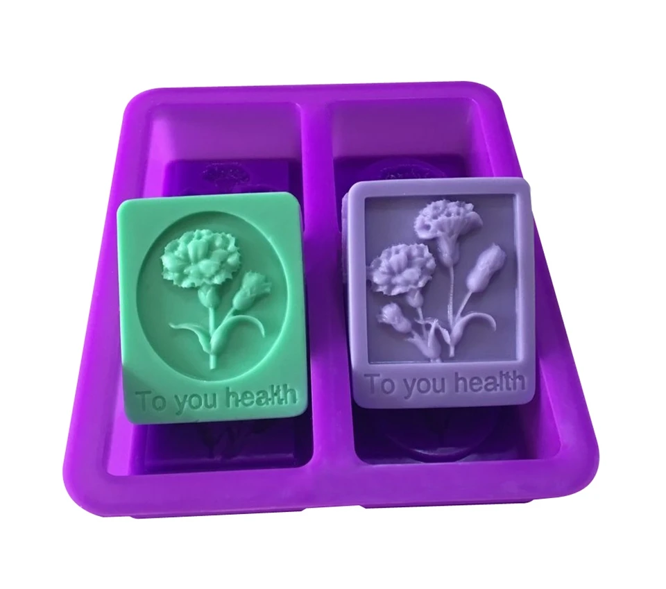 Прямоугольные 3d силиконовые формы для мыла ручной работы DIY силиконовые формы для мыла куб