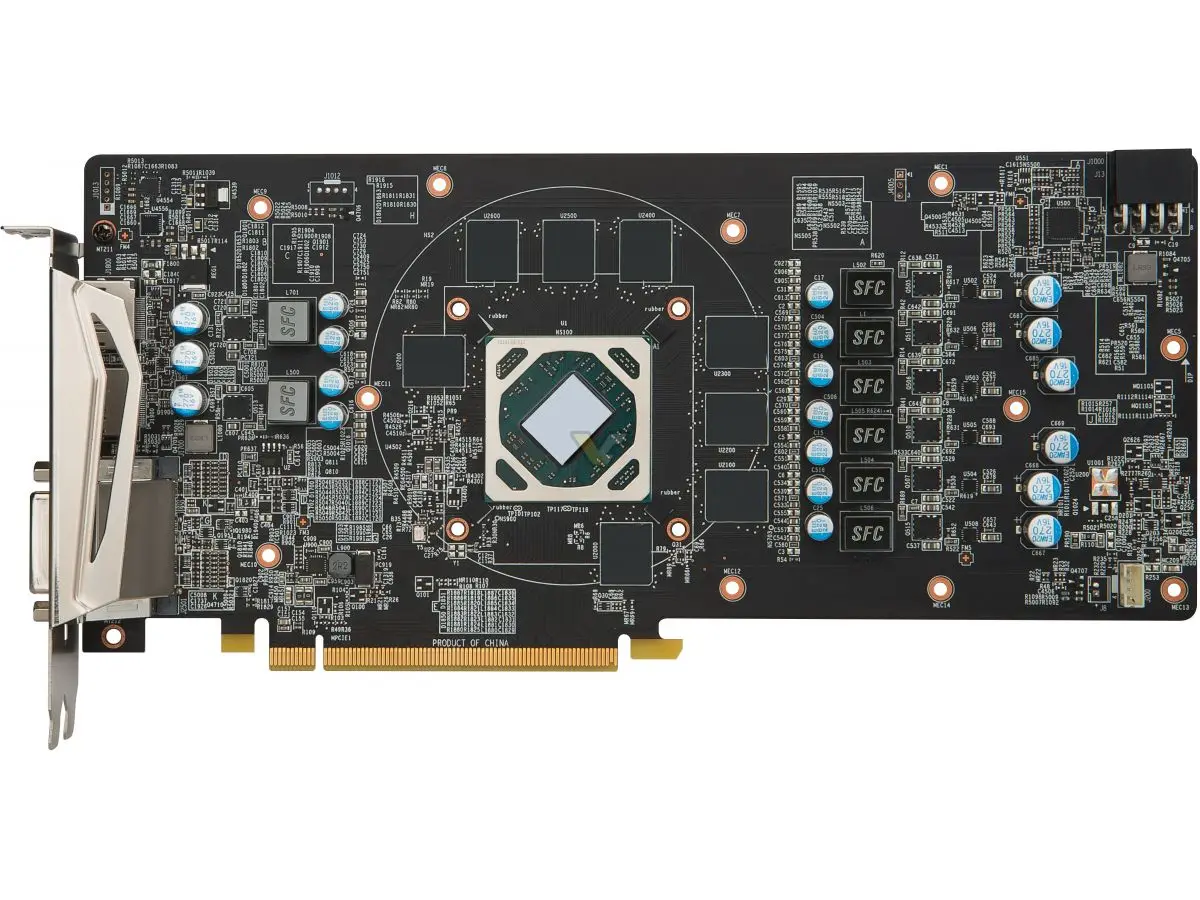 Блок водяного охлаждения Bykski A MS58GMX X GPU для MSI RX580 ARMOR GAMING X|Кулеры и системы