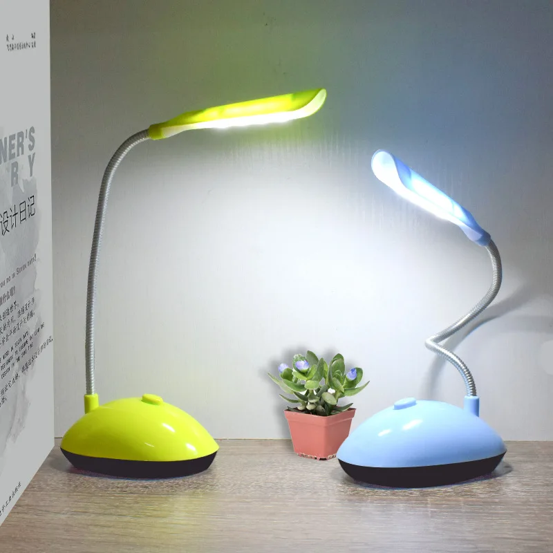

Лампа для чтения, миниатюрная портативная настольная лампа, яркая светодиодная настольная лампа, детская настольная лампа с батареей ААА, о...