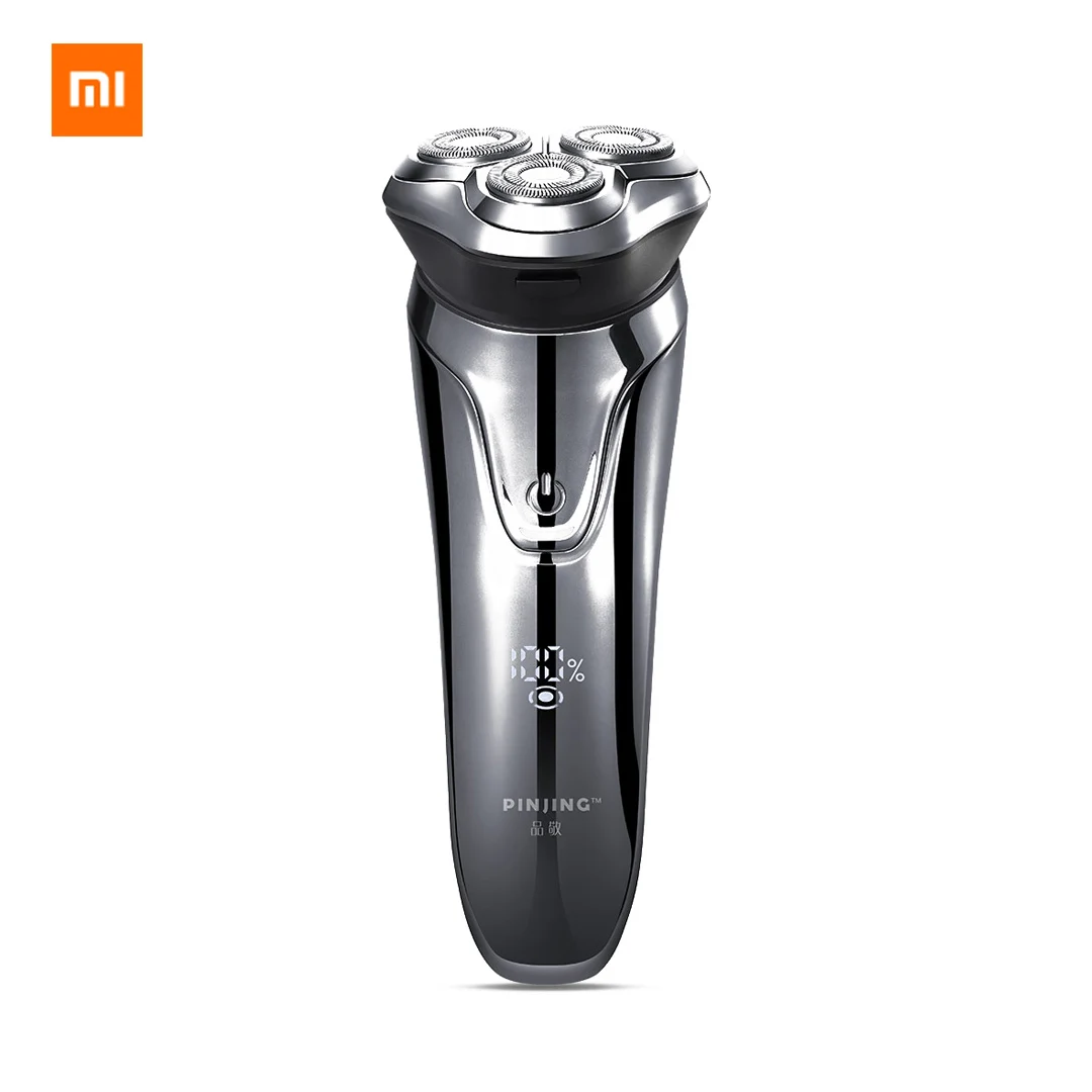 Xiaomi Mijia Soocas Pinjing Беспроводная 3D умная usb зарядка электрическая бритва IPX7 Водонепроницаемая блокирующая защита