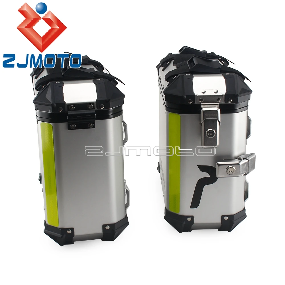 للبيع دراجة نارية السرج حقيبة 36L مقاوم للماء السلة صندوق الجانب أداة صندوق رف صناديق الأمتعة لسيارات BMW R1250GS F 750 800 850 GS V-Storm 650