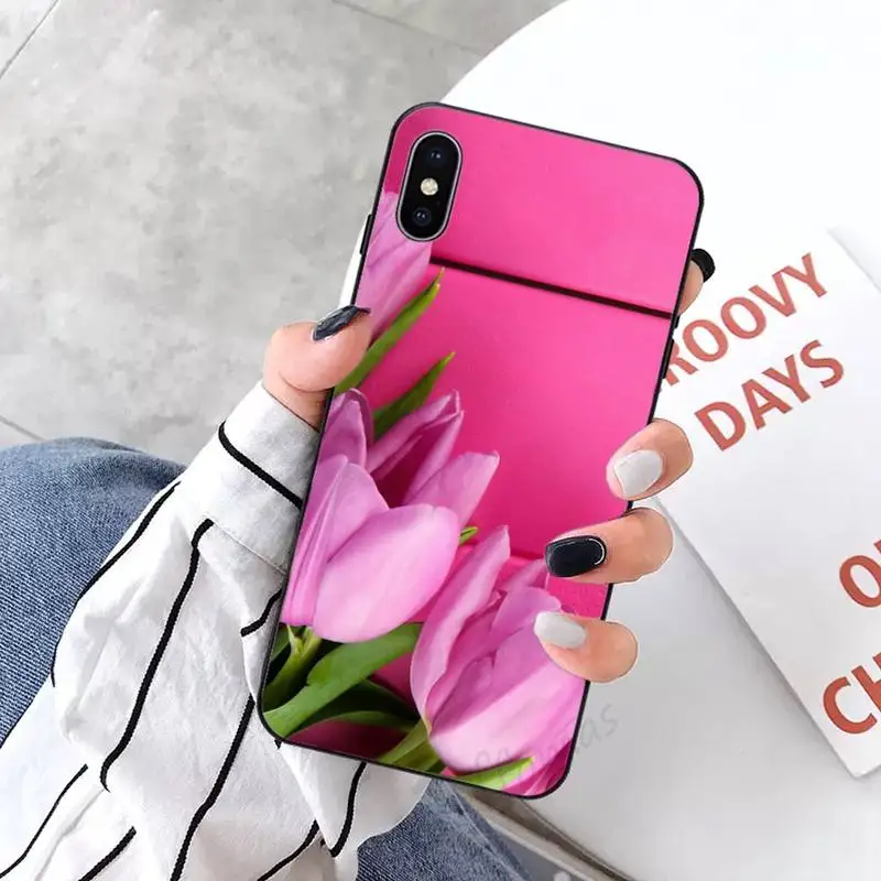 

Vintage Flowers Rose Phone Case for iPhone 11 12 pro XS MAX 8 7 6 6S Plus X 5S SE 2020 XR