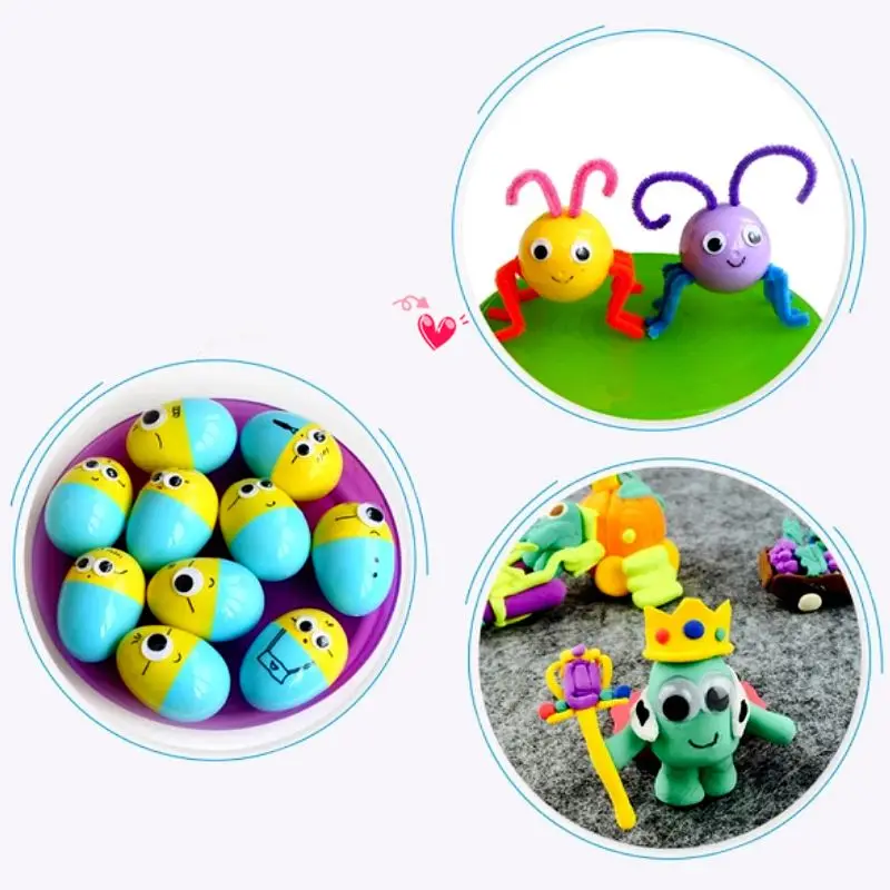 140 шт. DIY кукла марионетка пластиковые глаза нос рот безопасности шайбы тормозные