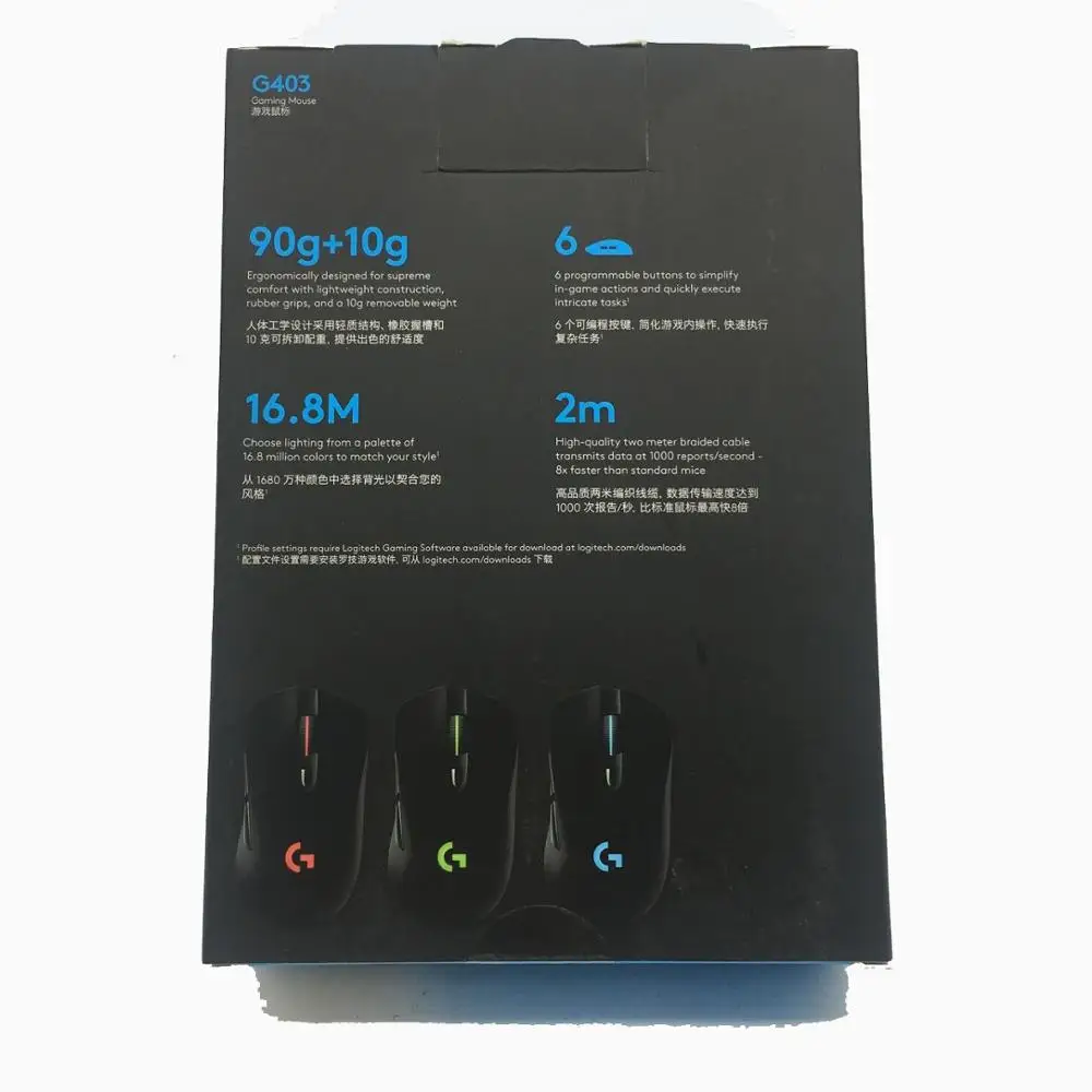 Проводная игровая мышь Logitech G403 Prodigy с высокопроизводительным игровым