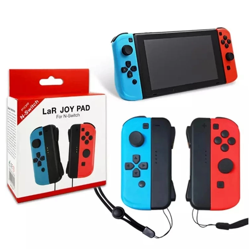 

For NS (L/R) Wireless Bluetooth Game Controllers Red Blue Gamepad Joystick for Nintend Switch Console