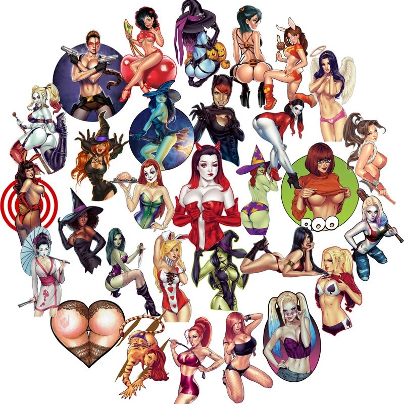 50 шт. наклейки на ноутбук гитару скейтборд велосипед|Наклейки для творчества| |