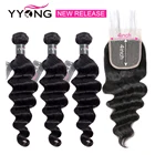 Новинка, Свободные Пряди из человеческих волос Remy с глубоким T-образным вырезом, 4x1 + 1x4, пряди из 34 человеческих волос с застежкой на шнуровке, Т-образные пряди, полузавязанные швейцарские кружева