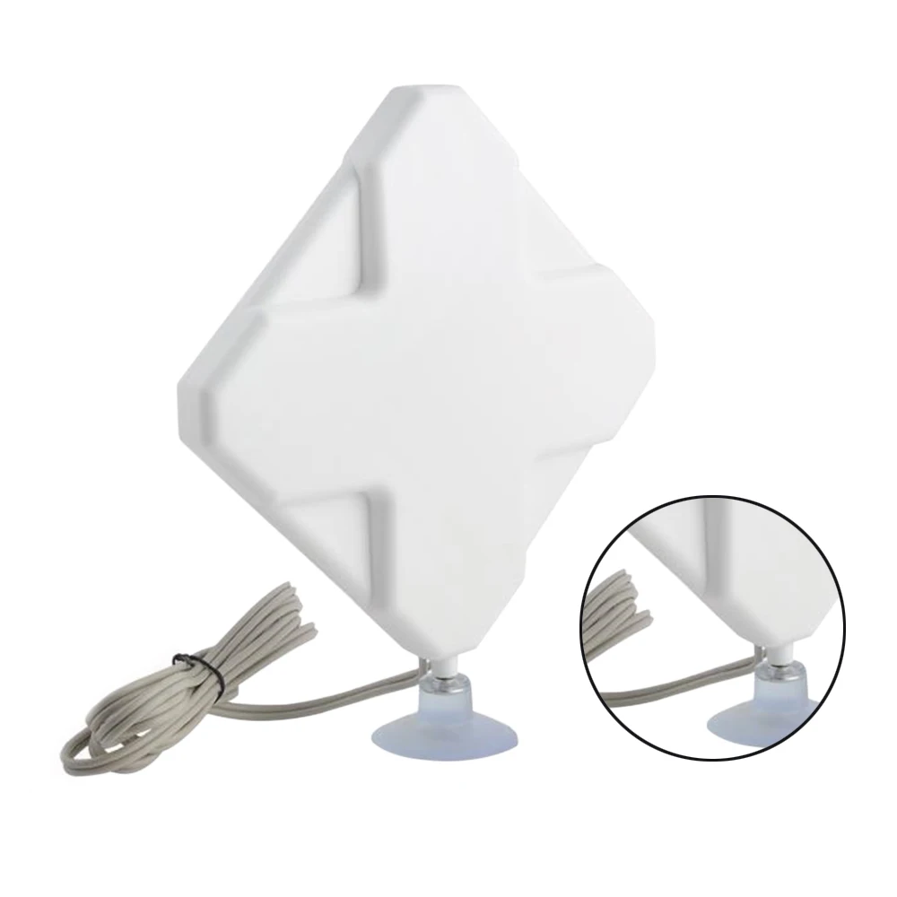 New 3G 4G Antenna 35dBi 2m Cable LTE Antena 2 * SMA connector for 4G Modem Router