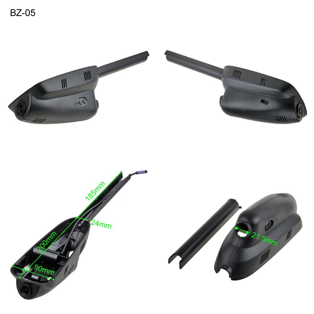 SINOSMART Novatek 96672 Автомобильная Wifi DVR камера для Peugeot 308 408 3008 4008 5008 Управление по