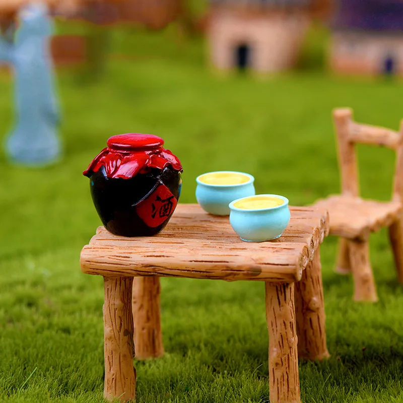 Экшн-фигурки из смолы в фермерском стиле сказочные садовые миниатюрные