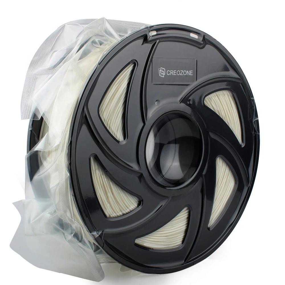 Нить для 3D принтера CREOZONE меняющая цвет от светлой серии белого до синего катушка 1