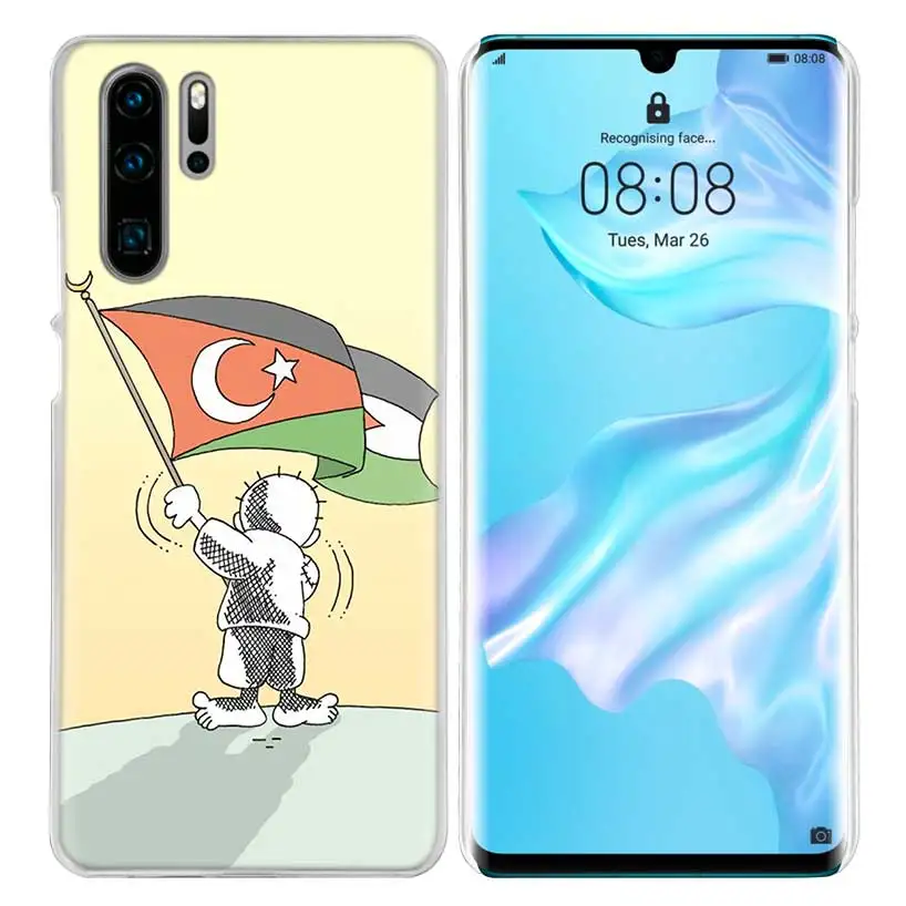 Жесткий ПК чехол для huawei P30 P20 P10 mate 30 20 10 Nova 5 5i Pro Lite P Smart Z Plus палестинский флаг