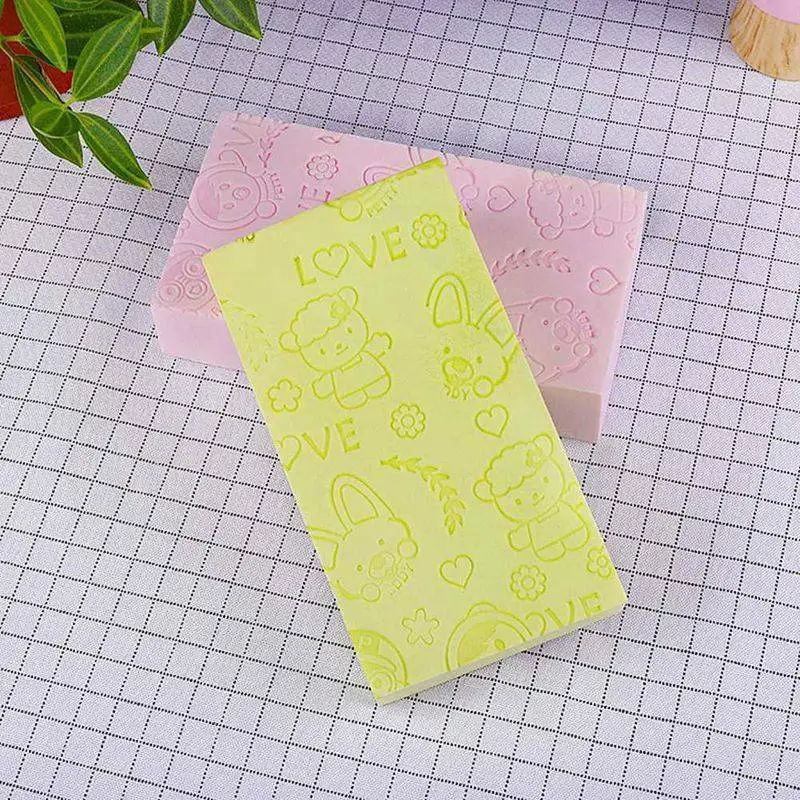 Мочалка для удаления омертвевшей кожи кисти мультфильм печатающей головки