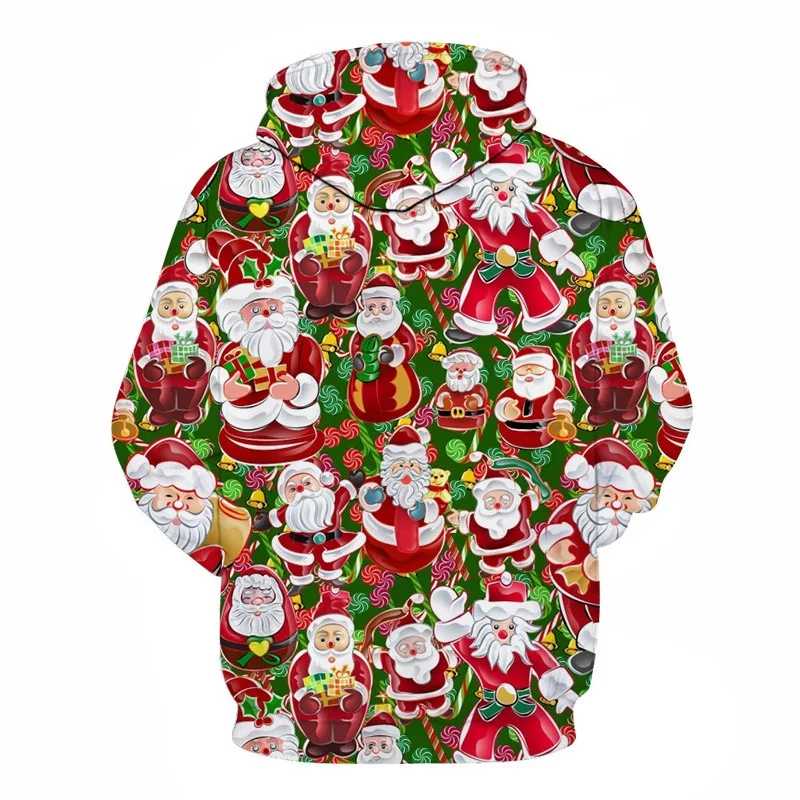 Женская уличная одежда с 3D-принтом смешного черепа пуловер в стиле Харадзюку