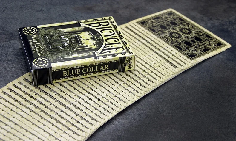 Hui qi Poker Bicycle White Blue Collar White Collar Blue-Collar Collection Bicycle Playing Cards