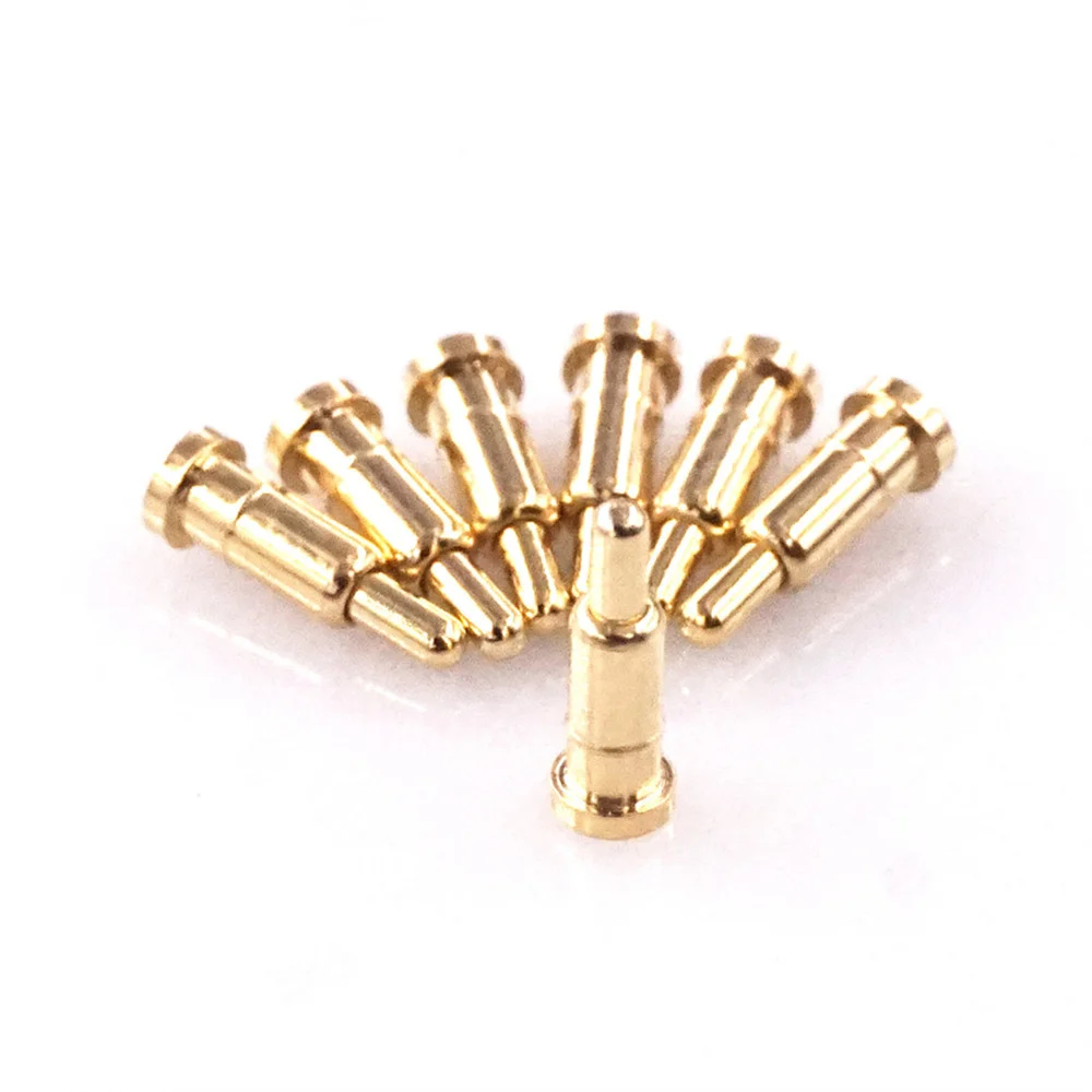 Подпружиненный разъем Pogo Pin 10 шт. 2 0 мм диаметр 6 высота SMT / SMD PCB латунная