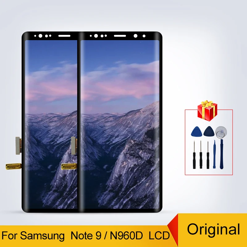 Оригинальный ЖК дисплей для Samsung Galaxy Note 9 N960D N960F дигитайзер сенсорного экрана