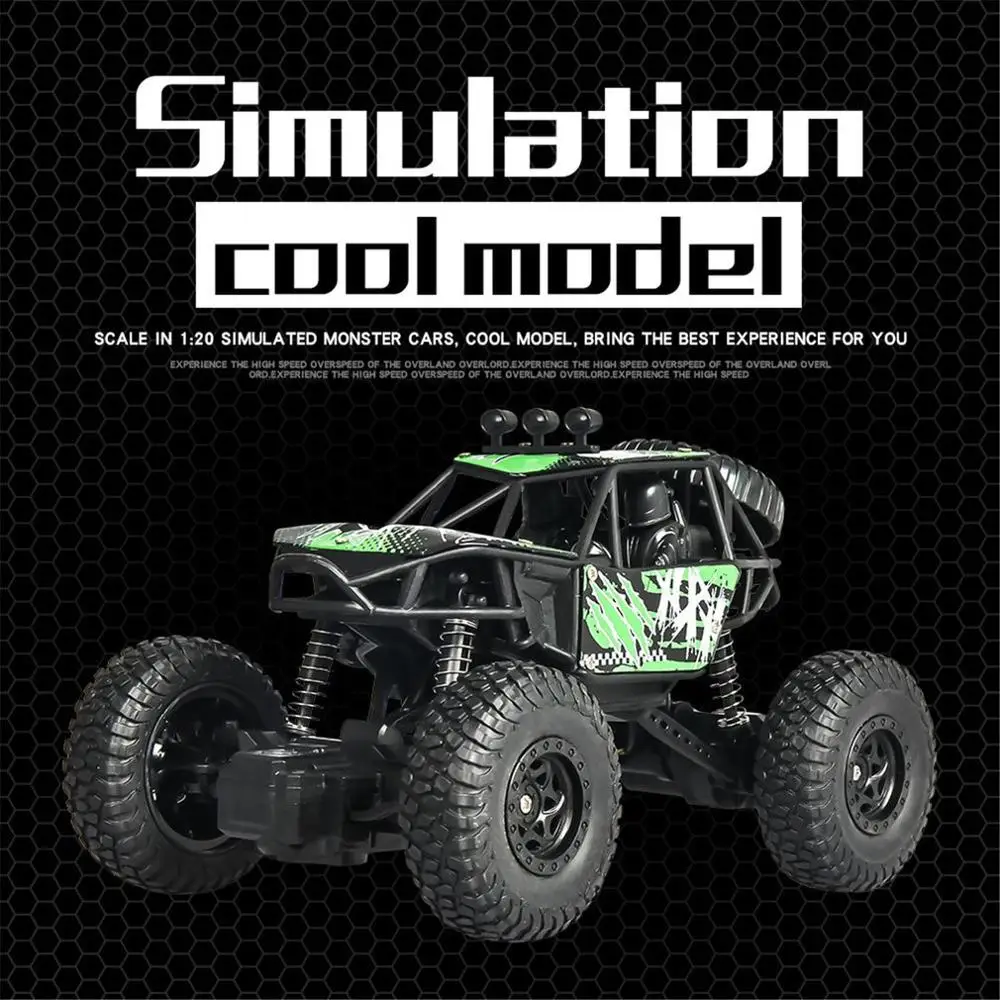 S 003 1/20 Масштаб 2 4 ГГц 4WD высокое Скорость RC Гусеничный альпинист Багги внедорожник
