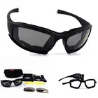 X7 C5 Поляризованные спортивные очки с 4 линзами, военные армейские уличные солнцезащитные очки, тактические охотничьи очки для страйкбола, походные очки