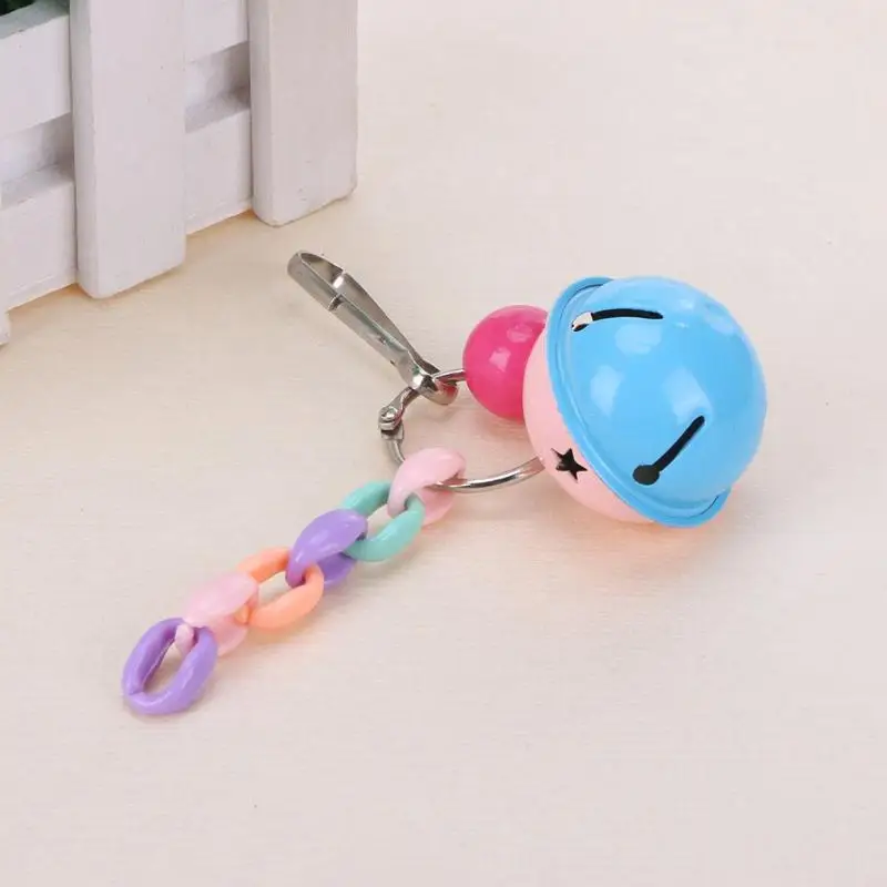 Цветные красочные качели для попугаев клетка птиц игрушка домашних животных