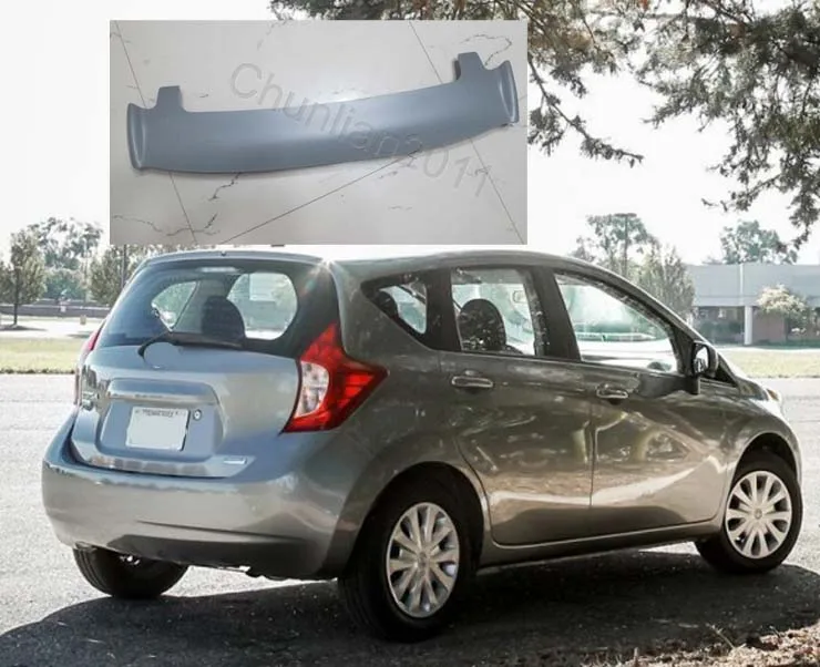 Заводской стиль спойлер крыло ABS для 2014 2020 Nissan Versa Note хэтчбек Спойлеры 1