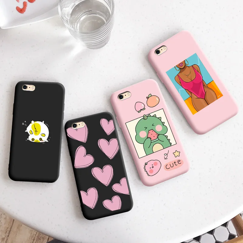 Чехол для телефона с милым котенком iPhone 5 5S SE 6 6S 7 8 Plus 2020 чехол изображением