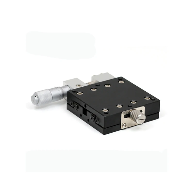 X Axis 60*60mm Knob Micrometer Sliding stage Guide Rail Type Platform Manual Displacement Table LGX60-R LGX60-L LGX60-C | Обустройство