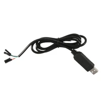 pl2303 pl2303hx usb to uart ttl cable module 4p 4 pin rs232 converter serial line support linux mac win7