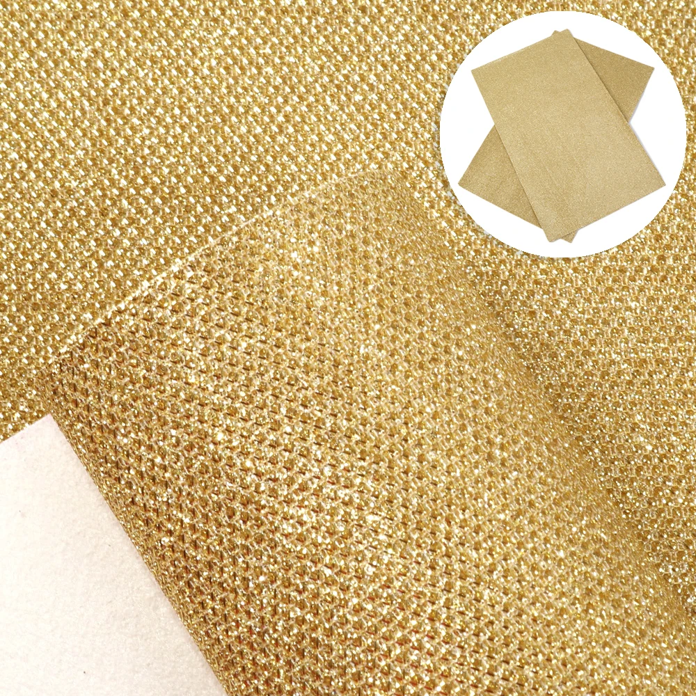 20*33 см Золотая серия блестящая искусственная кожа личи для обивки мебели фона