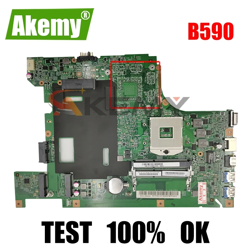 

Материнская плата для ноутбука LENOVO Ideapad B590, материнская плата 11273-1 90002028 SLJ8C DDR3