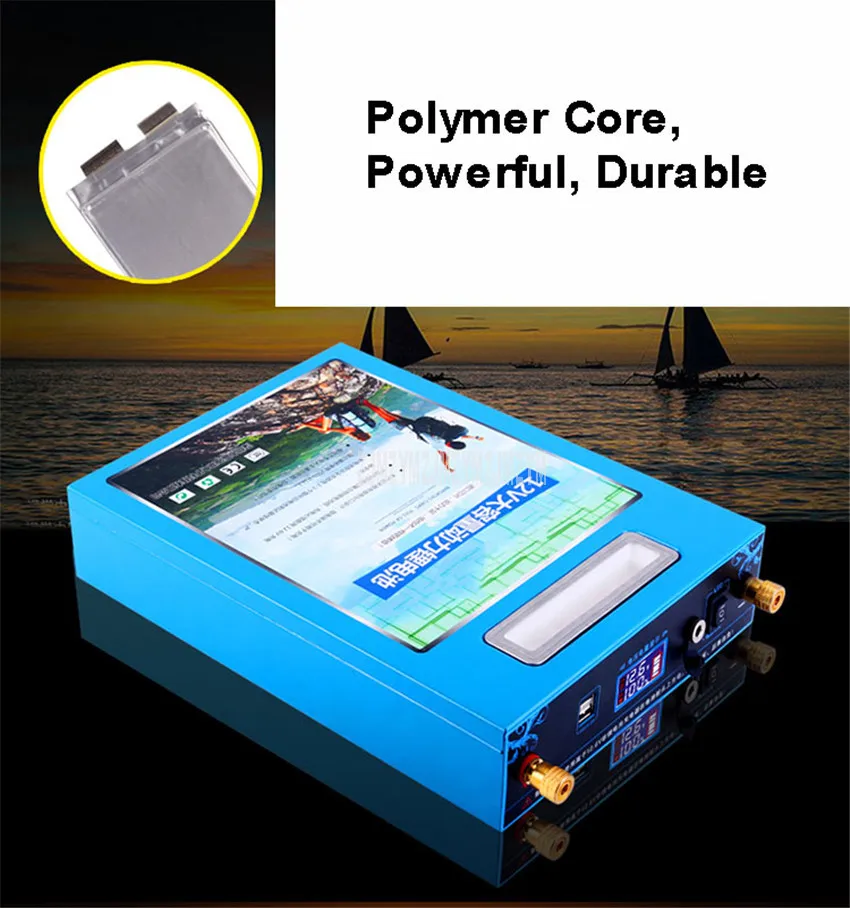 12V 220Ah/300Ah литиевая батарея легкая большая емкость двойной USB порт с светодиодный подсветкой для динамика портативный источник питания