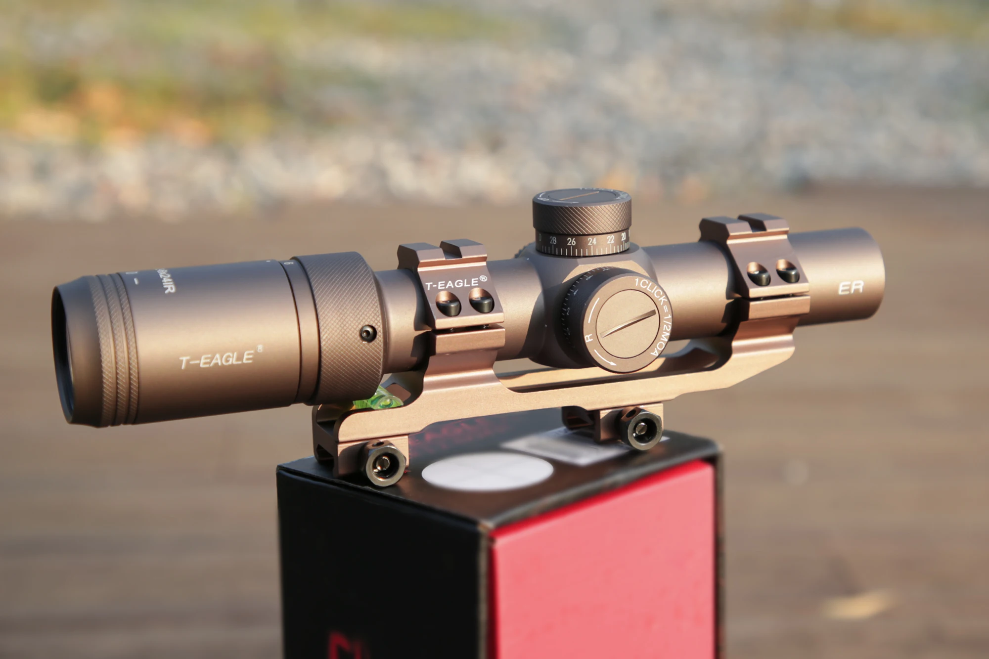 T eagle ER 1 2 6X24 IR HK алюминиевый тактический оптический прицел красный зеленый