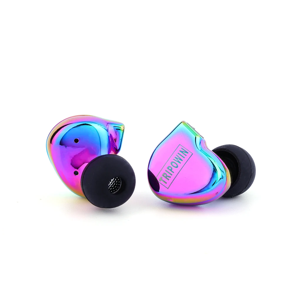 Tripowin TC 01 1DD 10 мм Si + PU драйвер Hi Fi в наушники вкладыши Наушники с металлической